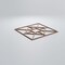 Ekena Millwork Medium Jamestown Decorative Fretwork Wood Wall Panels, Red Oak, 15 3/8"W x 15 3/8"H x 3/8"T WALW16X16X0375JTNRO - alternate 2